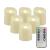Φ3.6cm * H4.5cm LED Tea Light Candles with Remote Control & Timer function (12PCS Pack) - Operated By CR2450 Button Battery (Battery is Included) - Lighting up to 200 hours;