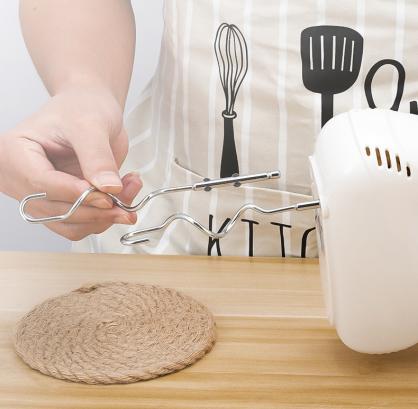 Handmixer Electric Handheld - 7 Adjustable Speed Portable Kitchen Mixer Electric with 4 Stainless Steel Accessories Whisk, Food Beater for Whipping Mixing Cookies Cakes Eggs Dough