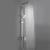Brushed Nickel Wall Mount Shower Faucet Set (SUS304 Stainless Steel, Square Shower-head, Bathroom Rainfall Shower System, Shower Trim Kit) Brushed Nickel Wall Mount Shower Faucet Set (SUS304 Stainless Steel, Square Shower-head, Bathroom Rainfall Shower System, Shower Trim Kit)