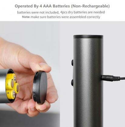 Electric Wine Opener Rechargeable, USB Wine Bottle Opener 4-in-1 Gift Set , Cordless Automatic Corkscrew Includes Foil Cutter, Vacuum Stoppers, Wine Aerator Pourer For Wine Lovers