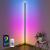 LED Corner Floor Lamp, RGB LED Corner Lamp with Music Sync, Smart App and Remote Control Color Changing Ambience Light with 16 Million Colors for Bedroom, Living Room Gaming Room