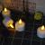 Remote Control Rechargeable LED Candle Tea Lights (Set of 6) - Flameless LED Candles - Vivid Flickering like real candles,Battery Operated/Powered Candles,No Wax No Mess, No Fire Risk