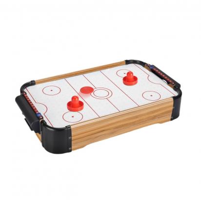 Portable Table Top Mini Wooden Air Hockey Game, with 2 Strikers and 2 Pucks, Mini Air Hockey, Table Top Air Hockey, Mini Air Hockey Table, Tabletop Air Hockey Game