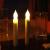 Φ2.1cm x H16.5cm LED Taper Candles Lights With Remote Control & Timer Function (12PCS Pack) , 2 x AA Batteries Operated (Not Included)