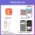 Smart DIY LED Wall Lights, Wi-Fi & Bluetooth Connection & Pairing then APP & Music Sync Voice Control,RGB Light Bar with 16 Million Optional Colors & 44+ Scenes, Dimmable Home Decor Wall Light for Gaming Room TV Bedroom (6/12 Pack Optional)