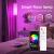 RGBW Multifuntional & Dimmable LED Smart Floor Lamp with Remote Control,Compatible with Alexa, Google Home, 57