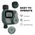 Garden hose watering timer, outlet hose sprinkler timer, programmable hose timer with digital irrigation timer system, battery powered, used for outdoor courtyard, lawn and garden watering Garden hose watering timer, outlet hose sprinkler timer, programmable hose timer with digital irrigation timer system, battery powered, used for outdoor courtyard, lawn and garden watering