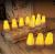 Inductive Rechargeable LED Flameless Tea Light Candles with Remote Control Function (12pcs Set) - Yellow or RGB Color Changing Lights For Optionals