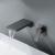 SUS304 Stainless Steel Wall Mounted Bathtub/Washbasin Faucet with waterfall effect wide water outlet, Single Handle for Hot and Cold Water Adjustment SUS304 Stainless Steel Wall Mounted Bathtub/Washbasin Faucet with waterfall effect wide water outlet, Single Handle for Hot and Cold Water Adjustment