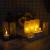 Remote Control Rechargeable LED Candle Tea Lights (Set of 6) - Flameless LED Candles - Vivid Flickering like real candles,Battery Operated/Powered Candles,No Wax No Mess, No Fire Risk