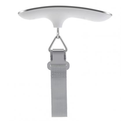 Digital Luggage Weight Scale with LCD Display- CR2032 Button Battery Operated Weight Scale with 4 Units(kg, lb, oz, g) - Battery Is Included