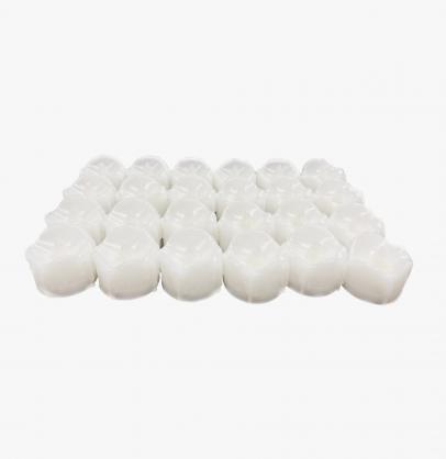 Φ3.6cm * H3.0cm LED Tea Light Candles (24PCS Pack) -Operated By CR2032 Button Battery (Battry is Included) - Lasting up to 90 hours