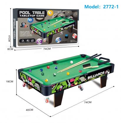 74cm*40cm*19cm Mini Pool Table - Small Tabletop Pool Table for Adults and Kids - Fun Portable Mini Billiards Game