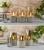 Φ7.5cm LED Flameless Candles (3PCS SET) - Battery Operated Electric LED Pillar Candles with Remote Control Cycling 24 Hours Timer - Cement Effect, Real Wax, 3D Wick, Realistic Flickering, Vivid Christmas/Festival/Party Decorative Candle Sets