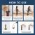 4-in-1 Battery Operated Electric Wine Opener Set (plastic housing), Automatic electric Wine Bottle Openers