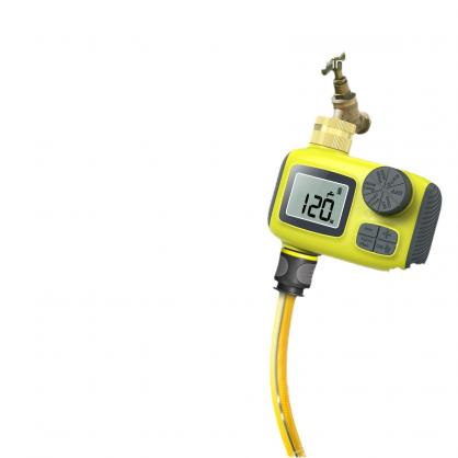 Sprinkler timer, garden hose water timer with brass rotation, 3 planned watering hose timers, automatic irrigation timer with child lock, cycle plan, rainfall delay, outdoor hose timer