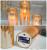 Φ7.5cm LED Flameless Wax Candles In Glass Holder (3PCS SET) - Battery Operated Electric LED Pillar Candles with Remote Control Cycling 24 Hours Timer - Real Wax, 3D Wick, Realistic Flickering, Vivid Christmas/Festival/Party Decorative Candle Sets