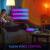LED Ambient Sunset Projector Lamp (WIFI+Bluetooth+24key Remote Controller), 16 Colors Sunset Projection Lamp with Remote Control, Multiple Colors Projector Light for Photography, Selfie, Home and Bedroom Decor