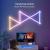 Smart DIY LED Wall Lights, Wi-Fi & Bluetooth Connection & Pairing then APP & Music Sync Voice Control,RGB Light Bar with 16 Million Optional Colors & 44+ Scenes, Dimmable Home Decor Wall Light for Gaming Room TV Bedroom (6/12 Pack Optional)