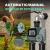 Watering hose timer, sprinkler timer, garden faucet irrigation timer controller, programmable automatic watering system/manual/rain delayed watering timer, IP54 waterproof