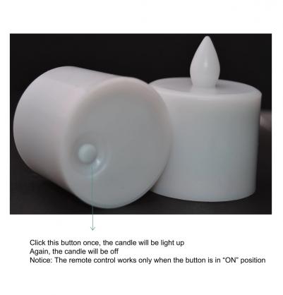 Inductive Rechargeable LED Tealight Candles (12PCS Set) - Flameless Electronic Candle Lights with 8-keys Timer Remote Controller