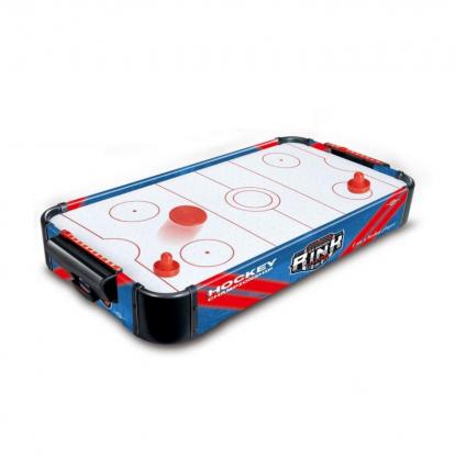 Portable Table Top Mini Wooden Air Hockey Game, with 2 Strikers and 2 Pucks, Mini Air Hockey, Table Top Air Hockey, Mini Air Hockey Table, Tabletop Air Hockey Game