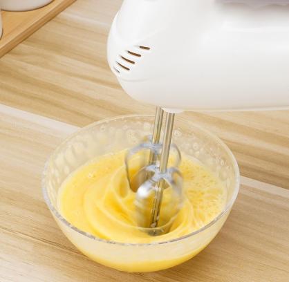Handmixer Electric Handheld - 7 Adjustable Speed Portable Kitchen Mixer Electric with 4 Stainless Steel Accessories Whisk, Food Beater for Whipping Mixing Cookies Cakes Eggs Dough