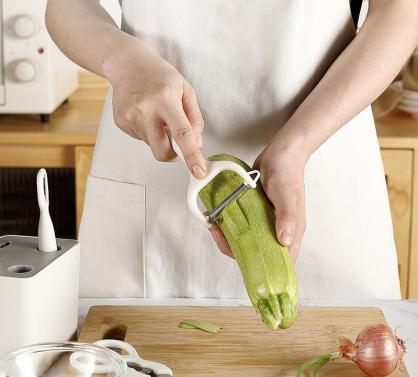 Kitchen Gadget Kit 6PCS Set, Stainless steel peeler, household kitchen gadgets, fruit, vegetable peeler kit, non-slip handle and high quality stainless steel for durability.