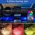 LED Car Light Strip, Inner Decorative Mood Light, RGB atmosphere light strip,Sound Active, Music Mode, 16 millions optional colors with Bluetooth Wireless Remote Control for Car Van SUV Truck