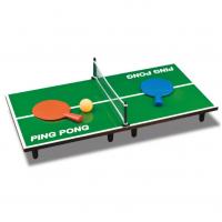 Mini Table Tennis Board Portable Desktop Ping Pong Table for Outdoor Outing or Indoor Large Size (4 sizes for options)