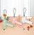 USB Rechargeable Handheld Egg Beater, Household Cordless Electric Hand Mixer with 2 Detachable Stir Whisks 4 Speed Modes,Baking At Home For Kitchen,Lightweight Portable