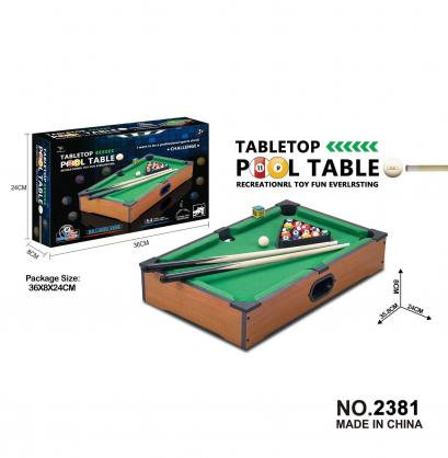 Mini Pool Table - Small Tabletop Pool Table for Adults and Kids - Fun Portable Mini Billiards Game (4 sizes for options)