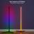 LED Corner Floor Lamp, RGB LED Corner Lamp with Music Sync, Smart App and Remote Control Color Changing Ambience Light with 16 Million Colors for Bedroom, Living Room Gaming Room