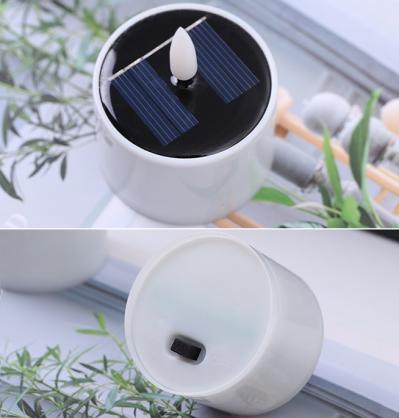 Solar Powered Rechargeable Tea Lights (6PCS SET) , Outdoor Candle Flameless Flicker IP65 Waterproof Rechargeable LED Candles with Dusk to Dawn Sensor for Lantern Garden Camping Party Home Decorations