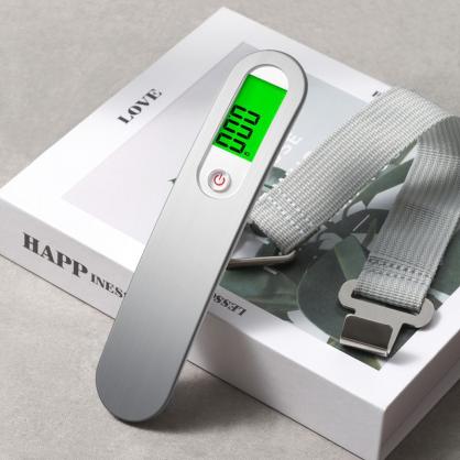 Digital Luggage Weight Scale with LCD Display- CR2032 Button Battery Operated Weight Scale with 4 Units(kg, lb, oz, g) - Battery Is Included