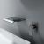 SUS304 Stainless Steel Wall Mounted Bathtub/Washbasin Faucet with waterfall effect wide water outlet, Single Handle for Hot and Cold Water Adjustment SUS304 Stainless Steel Wall Mounted Bathtub/Washbasin Faucet with waterfall effect wide water outlet, Single Handle for Hot and Cold Water Adjustment