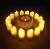 LED Rechargeable Candles Set with remote control function (12PCS Set), 12+ Hours Lasting, Flickering like a real candles, flameless led tea lights