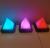 LED Pyramid Mood Light - Battery Operated/Powered (Not Included In Package) - 9 Lighting Models of Glow Morphing/Color Changing or Solid Colors