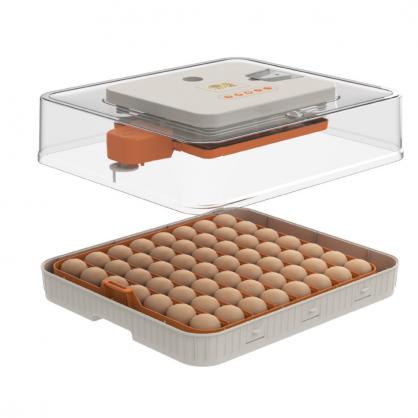 56-Egg Automatic Incubator with Auto Egg Turner, Temperature & Humidity Control, LED Egg Candler, Hatch Day Timer, for Chicken, Duck, Goose, Quail & Parrot Eggs