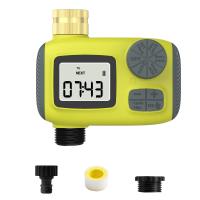 Sprinkler timer, garden hose water timer with brass rotation, 3 planned watering hose timers, automatic irrigation timer with child lock, cycle plan, rainfall delay, outdoor hose timer Sprinkler timer, garden hose water timer with brass rotation, 3 planned watering hose timers, automatic irrigation timer with child lock, cycle plan, rainfall delay, outdoor hose timer