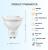 7W GU10 LED Bulb,630ml, 6500K