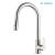 H42cm Kitchen Sink Faucets with Pull Down Sprayer (SUS304 Stainless Steel,3 Water Outlet Modes), Single Handle High Arc Pull Down Kitchen Faucet H42cm Kitchen Sink Faucets with Pull Down Sprayer (SUS304 Stainless Steel,3 Water Outlet Modes), Single Handle High Arc Pull Down Kitchen Faucet