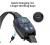Dog Bark Collar, Rechargeable Anti Barking Training Collar with Beep Vibration Shock for Large/Medium/Small Dogs,Bark Shock Collar with 7 Adjustable Sensitivity,IP67 Waterproof,Effective & Humane