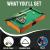 Mini Pool Table - Small Tabletop Pool Table for Adults and Kids - Fun Portable Mini Billiards Game (4 sizes for options) Mini Pool Table - Small Tabletop Pool Table for Adults and Kids - Fun Portable Mini Billiards Game (4 sizes for options)