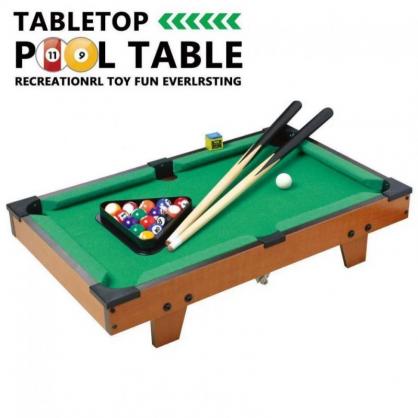 Mini Pool Table - Small Tabletop Pool Table for Adults and Kids - Fun Portable Mini Billiards Game (4 sizes for options)