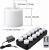 Inductive Rechargeable LED Tealight Candles (12PCS Set) - Flameless Electronic Candle Lights with 8-keys Timer Remote Controller