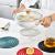 Heat Resistant Silicone Mats With Acrylic Holder (4PCS SET), Multipurpose Non-Slip Hot Pads for Kitchen Potholders, Hot Dishers, Jar Opener, Spoon Holder, Food Grade Silicone & BPA Free