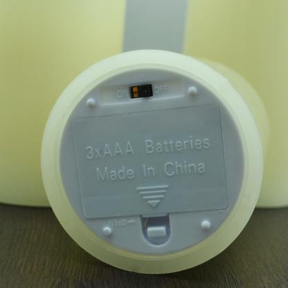 Φ7.5cm LED Flameless Wax Candles (3PCS SET) - Battery Operated Electric LED Pillar Candles with Remote Control Cycling 24 Hours Timer - Real Wax, 3D Wick, Realistic Flickering, Vivid Christmas/Festival/Party Decorative Candle Sets