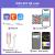LED Triangle Light Panels (3/6/10 PACK Optional), RGB Wall Light 24-Key Remote Controlleror Wifi App or Bluetooth Remote Control, Multicolor Effects Music Sync DIY Smart Panel Modular Gaming Light for Music for Room Bar Decor Gaming Setup