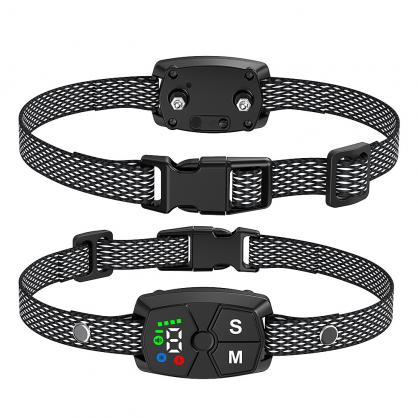 Dog Bark Collar, Rechargeable Anti Barking Training Collar with Beep Vibration Shock for Large/Medium/Small Dogs,Bark Shock Collar with 7 Adjustable Sensitivity,IP67 Waterproof,Effective & Humane